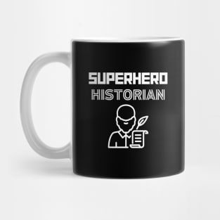 Superhero Historian Mug